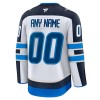 Winnipeg Jets Hockeydrakt Custom Fanatics Premium 2024-25 Hvit Borte - Herre